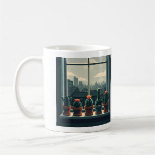 City gardener cactus mug