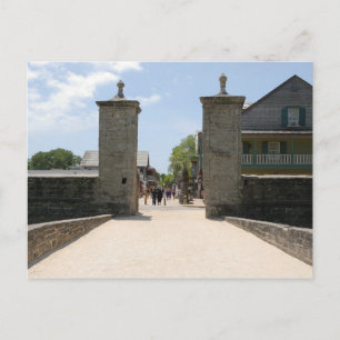 City Gate Saint Augustine Florida Postcard