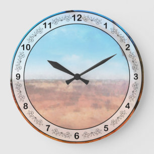 City - Grand Canyon - My leaves are long gone Large Clock
