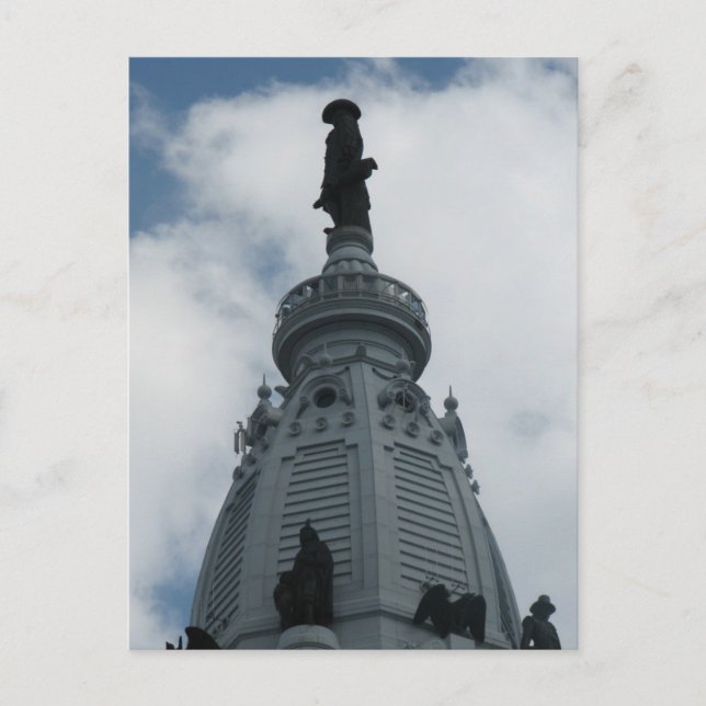 City Hall 2 - Philadelphia Postcard (Front)
