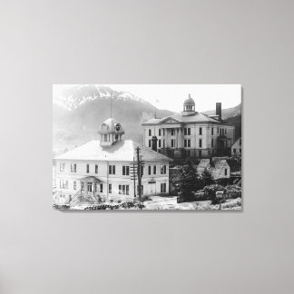 City Hall and Courthouse in Juneau Canvas Print