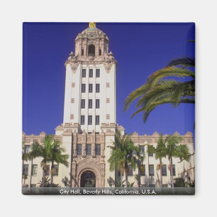 City Hall, Beverly Hills, California, U.S.A. Magnet
