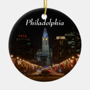 City Hall Ceramic Tree Decoration