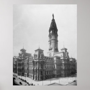 City Hall in Philadelphia Poster