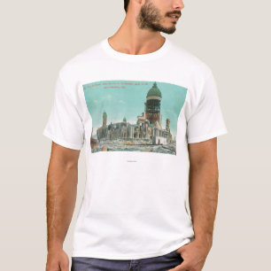 City Hall in Ruins After 1906 Fire T-Shirt