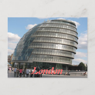 City Hall Mayors Office London UK postcard