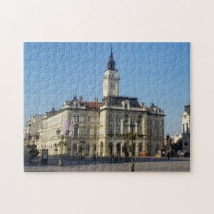 City hall on a Liberty Square in Novi Sad Jigsaw Puzzle