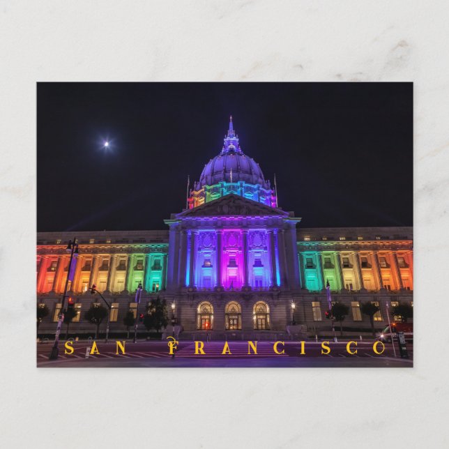 City Hall Pride Postcard (Front)