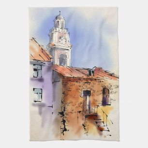 City Hall Tea Towel