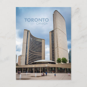 City Hall, Toronto Canada Postcard