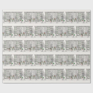 CITY HOLIDAY WRAPPING PAPER