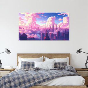 City in the Sky Canvas Print