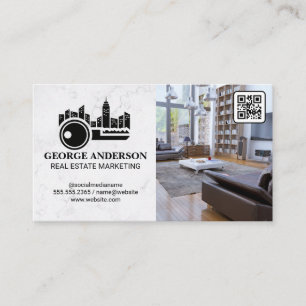 City Key Logo   Living Room   QR Code  Business Card