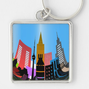 CITY KEY RING