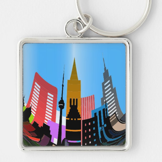 CITY KEY RING (Front)