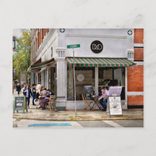 City - Kingston NY - Duo Bistro Postcard