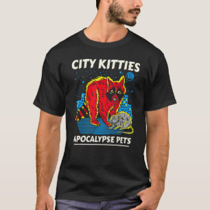 City Kitties Apocalypse Pets T-Shirt