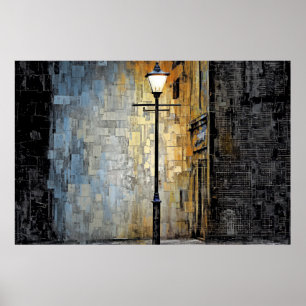 City Landscape Art Decor Paint Mosaic
