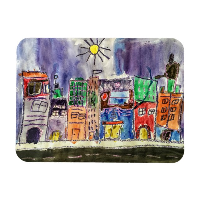 City life 1st Grade Magnet (Horizontal)