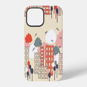 City Life: Seamless Pattern iPhone 12 Case