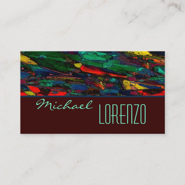 City Life - UNISEX (CHANGE COLOR) Business Card (Front)