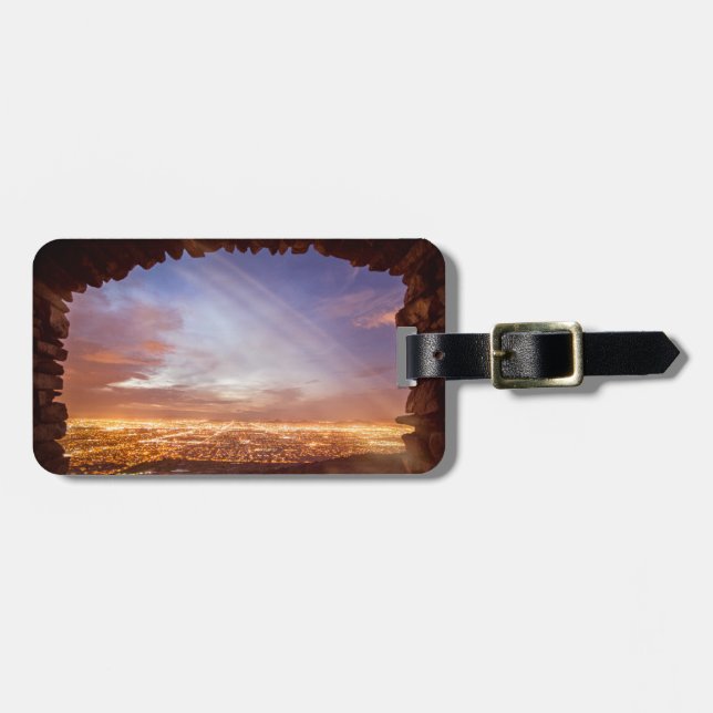 City light luggage tag (Front Horizontal)