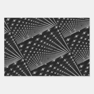 City lights as eye-catching wrapping paper! paper sheet