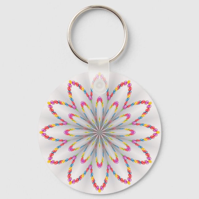 City Lights Key Ring (Front)