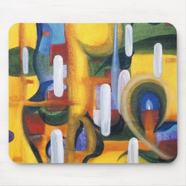 City Lights Mouse Pad (Front)