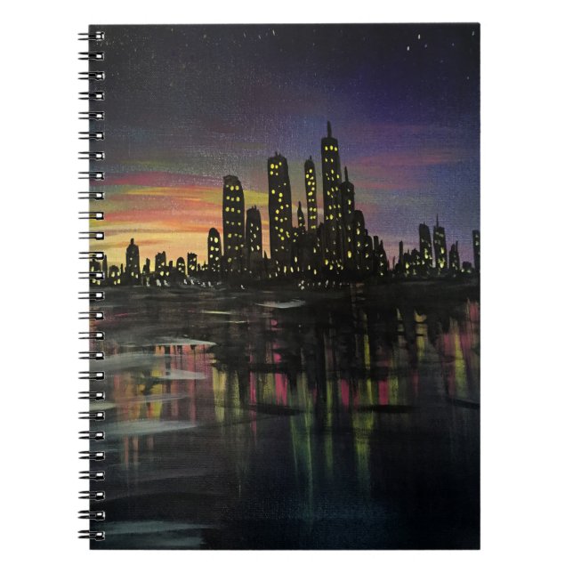 City Lights Notebook (Front)