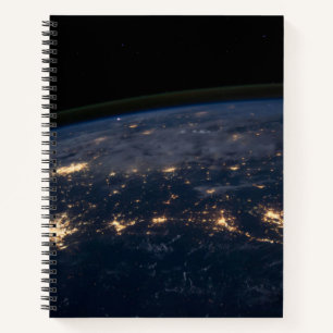 City Lights Of The Southern United States. Notebook