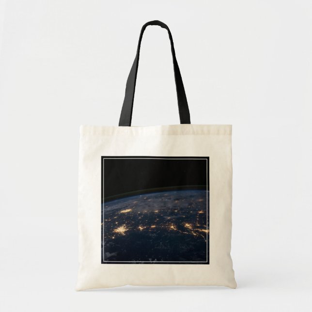 City Lights Of The Southern United States. Tote Bag (Front)
