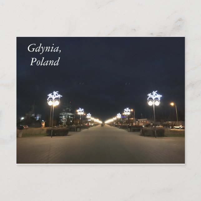 City Lights Postcard (Front)