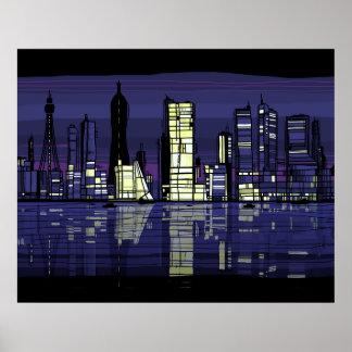 City Lights Poster