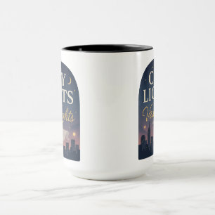 City Lights, Veil Nights   Halloween Gifts Mug