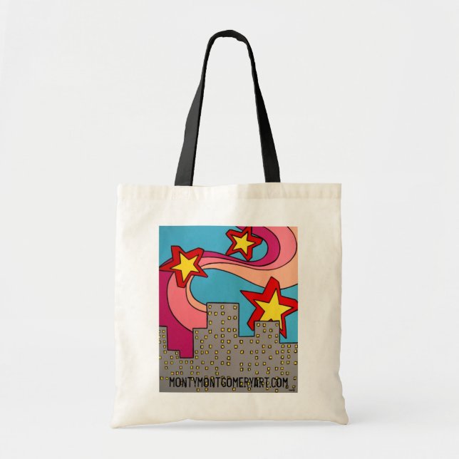 "City Livin'" Tote bag (Front)