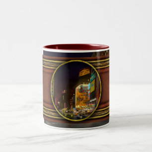 City - Manhattan, NY - Here comes the girls 1953 Two-Tone Coffee Mug