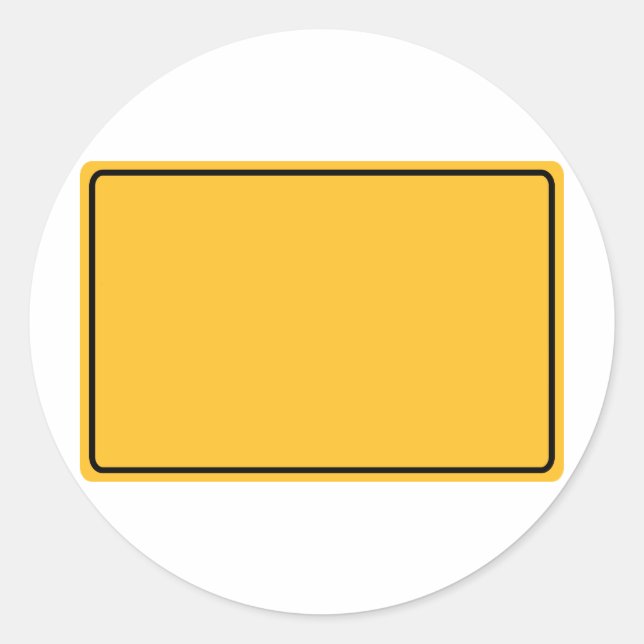 city map for your own text classic round sticker (Front)