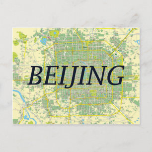 CITY MAP POSTCARDS ♥ Beijing