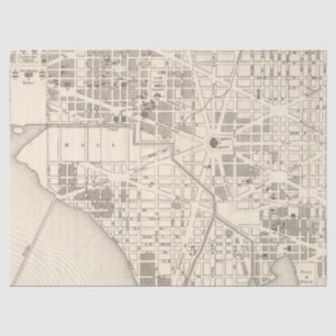 City Map Series Design 11 Tissue Paper