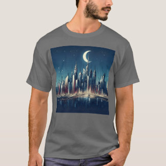 city Moon gift T-Shirt