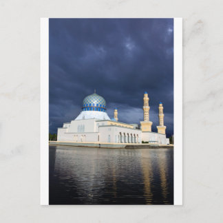 City mosque Kota Kinabalu Borneo Postcard