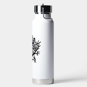 City nest builder constructing a massive new world water bottle
