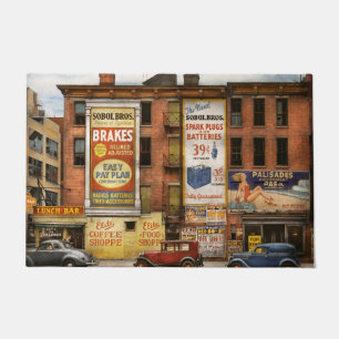 City - New York NY - Elite lunch bar 1938 Doormat