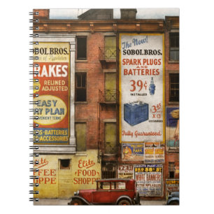 City - New York NY - Elite lunch bar 1938 Notebook