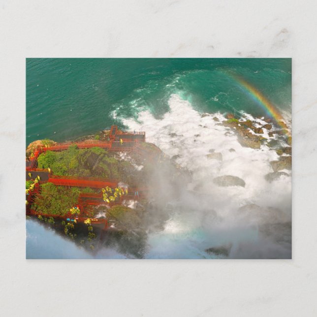 City - Niagara NY -  In the eye of a hurricane Postcard (Front)