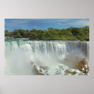 City - Niagara NY - The American Falls at Niagara Poster