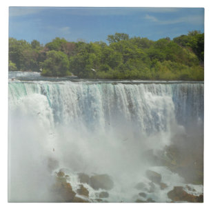 City - Niagara NY - The American Falls at Niagara Tile