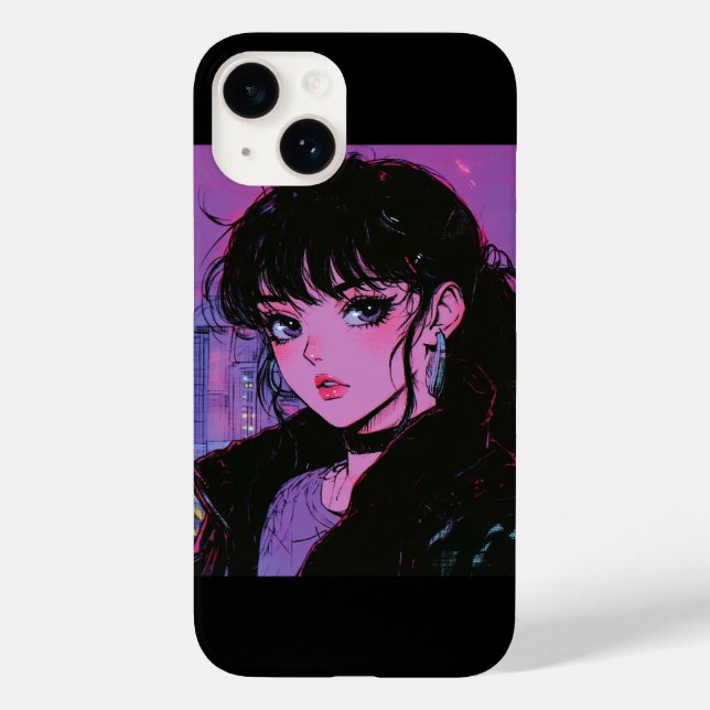 City Night Girl iPhone Case (Back)
