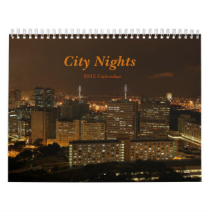 City Nights 2015 Calendar
